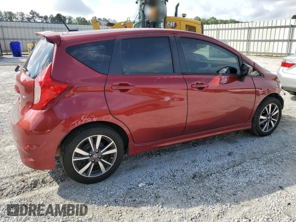 2018 Nissan Note SV with VIN 3N1CE2CP0JL356183, listed as a Copart auction lot 54923795 with 70,545 mi miles and Salvage title. Bid and sale history available at DreamBid. Image 3.