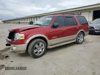 2008 Ford Expedition Eddie Bauer with VIN 1FMFU18578LA72551, listed as a Copart auction lot 57608845 with 113,669 mi miles and Salvage title. Bid and sale history available at DreamBid. Image 1.