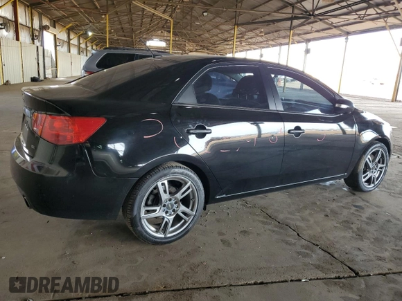 2010 Kia Forte SX with VIN KNAFW4A30A5068230, listed as a Copart auction lot 50875265 with 165,249 mi miles and Salvage Title. Bid and sale history available at carsss.com. Image 3.