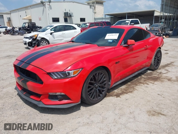 2015 Ford Mustang GT with VIN 1FA6P8CF8F5413189, listed as a IAAI auction lot 42496521 with 130,721 mi miles and . Bid and sale history available at DreamBid. Image 18.
