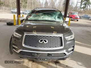 2021 Infiniti QX80 SENSORY with VIN JN8AZ2BC4M9475864, listed as a IAAI auction lot 41418111 with 61,878 mi miles. Bid and sale history available at carsss.com. Image 11.