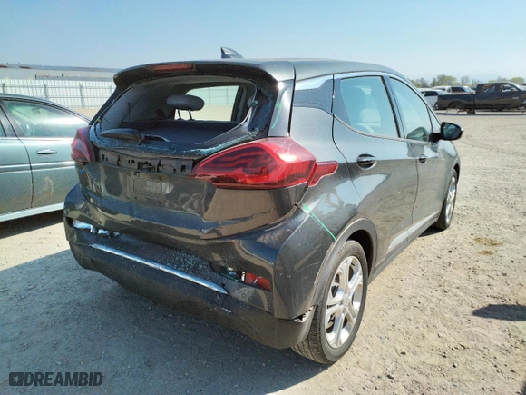 2019 Chevrolet Bolt EV LT with VIN 1G1FY6S01K4118758, listed as a Copart auction lot 59396842 with 61,773 mi miles. Bid and sale history available at carsss.com. Image 4.