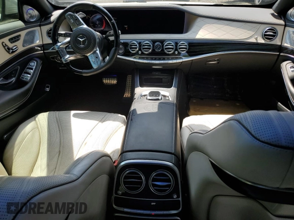 2020 Mercedes-Benz S 65 AMG with VIN W1KUG7KB5LA530117, listed as a Copart auction lot 62336765 with 11,363 mi miles and Non repairable. Bid and sale history available at DreamBid. Image 8.