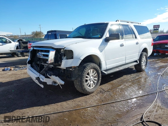 2013 Ford Expedition EL XLT with VIN 1FMJK1J58DEF12950, listed as a IAAI auction lot 40992286 with 185,786 mi miles. Bid and sale history available at carsss.com. Image 17.