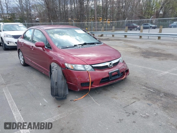 2009 Honda Civic LX z VIN 1HGFA16529L000403, wystawiony jako IAAI lot #41817223 z przebiegiem 85 775 mil mil oraz . Historia ofert i sprzedaży dostępna na DreamBid. Obrazek 1.