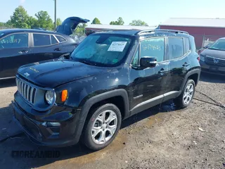 2022 Jeep Renegade Limited with VIN ZACNJDD11NPN71962, listed as a IAAI auction lot 42374425 with 40,223 mi miles and . Bid and sale history available at DreamBid. Image 2.