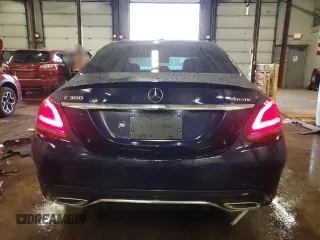 2021 Mercedes-Benz C 300 with VIN W1KWF8EB8MR644824, listed as a Copart auction lot 46286505 with 27,075 mi miles and Non Repairable. Bid and sale history available at carsss.com. Image 6.