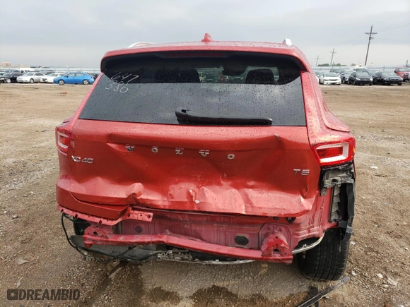 2019 Volvo XC40 Momentum with VIN YV4162XZ6K2013567, listed as a Copart auction lot 56864273 with 63,561 mi miles. Bid and sale history available at carsss.com. Image 6.