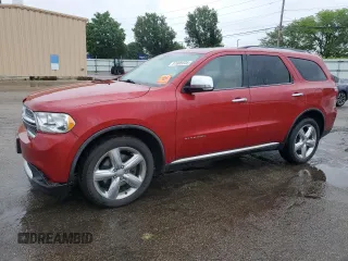 2011 Dodge Durango Citadel with VIN 1D4SE5GT3BC695425, listed as a Copart auction lot 57605535 with 186,998 mi miles and Salvage title. Bid and sale history available at DreamBid. Image 1.