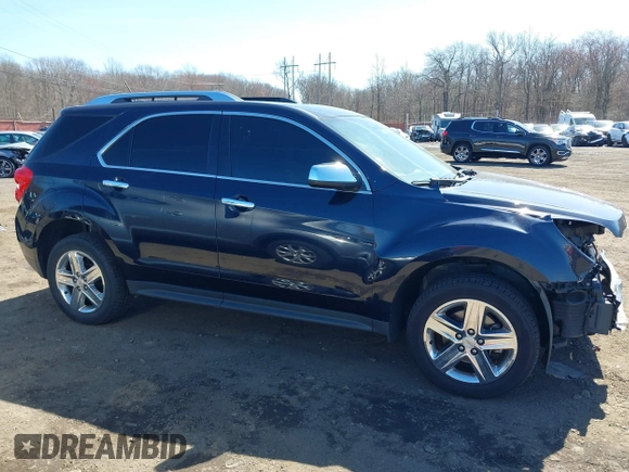 2015 Chevrolet Equinox LTZ with VIN 2GNFLHE32F6202963, listed as a IAAI auction lot 41823503 with 130,977 mi miles and . Bid and sale history available at DreamBid. Image 13.