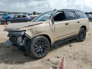 2024 Cadillac Escalade 4WD Sport with VIN 1GYS4FKL9RR311565, listed as a Copart auction lot 54236255 with 9,505 mi miles and Salvage title. Bid and sale history available at DreamBid. Image 1.