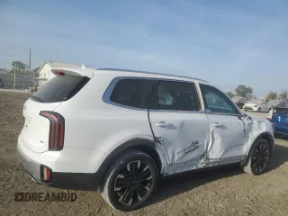 2023 Kia Telluride SX X-Line z VIN 5XYP5DGC7PG329497, wystawiony jako Copart lot #76960214 z przebiegiem 39 849 mil mil oraz Szkoda całkowita • Salvage title. Historia ofert i sprzedaży dostępna na DreamBid. Obrazek 3.