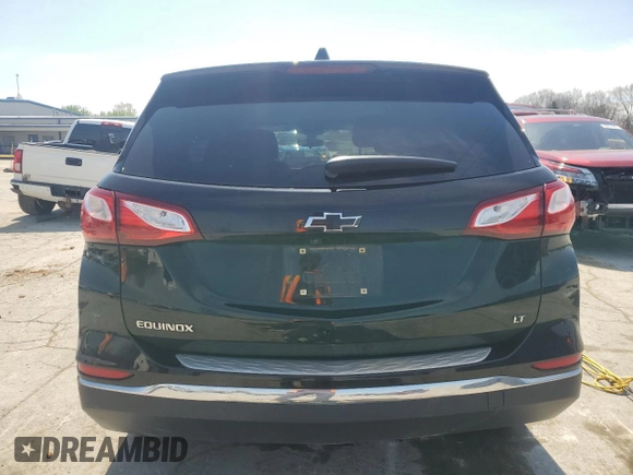 2019 Chevrolet Equinox LT with VIN 2GNAXKEV0K6151535, listed as a Copart auction lot 50631835 with 93,937 mi miles and Salvage Title. Bid and sale history available at DreamBid. Image 6.