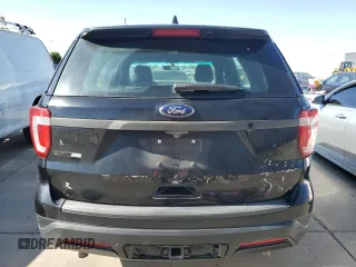 2018 Ford Police Interceptor Utility z VIN 1FM5K8AR0JGA20815, wystawiony jako Copart lot #58233165 z przebiegiem 109 064 mil mil oraz Tytuł czysty. Historia ofert i sprzedaży dostępna na DreamBid. Obrazek 6.