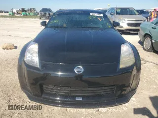2005 Nissan 350Z Touring with VIN JN1AZ34E55M653623, listed as a Copart auction lot 81674934 with Not Provided miles and Non Repairable. Bid and sale history available at DreamBid. Image 5.