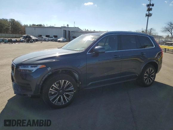 2022 Volvo XC90 Momentum with VIN YV4102PK4N1852700, listed as a Copart auction lot 45667975 with 24,474 mi miles and Salvage Title. Bid and sale history available at carsss.com. Image 1.