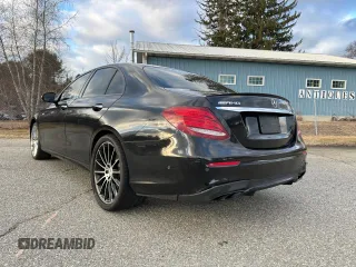 2018 Mercedes-Benz E-Class AMG E 43 with VIN WDDZF6EB0JA401827, listed as a Copart auction lot 83438774 with 63,195 mi miles and Clean Title. Bid and sale history available at carsss.com. Image 3.