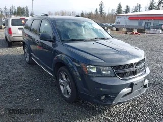 2017 Dodge Journey Crossroad Plus with VIN 3C4PDCGB0HT608059, listed as a IAAI auction lot 41847734 with 130,657 mi miles. Bid and sale history available at carsss.com. Image 1.