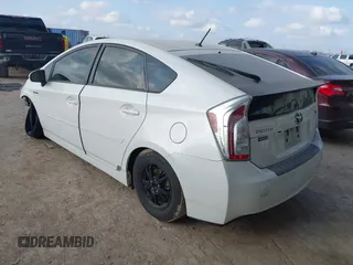 2013 Toyota Prius One with VIN JTDKN3DU0D5678426, listed as a IAAI auction lot 41517640 with 121,740 mi miles. Bid and sale history available at carsss.com. Image 3.