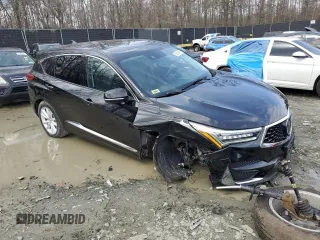 2021 Acura RDX with VIN 5J8TC2H37ML016880, listed as a Copart auction lot 50614395 with 51,915 mi miles and Salvage Title. Bid and sale history available at carsss.com. Image 4.