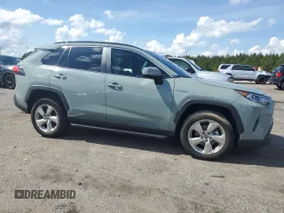 2021 Toyota RAV4 Hybrid LE with VIN 4T3B6RFVXMU055068, listed as a Copart auction lot 56575935 with 41,058 mi miles and Salvage title. Bid and sale history available at DreamBid. Image 4.