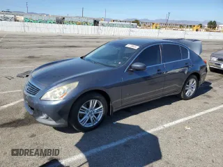 2012 Infiniti G25 x with VIN JN1DV6AR7CM860691, listed as a Copart auction lot 67738654 with 92,277 mi miles and Salvage Title. Bid and sale history available at carsss.com. Image 1.