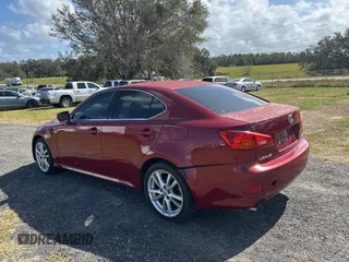 2006 Lexus IS 250 with VIN JTHCK262762007289, listed as a Copart auction lot 78904224 with 106,668 mi miles and Clean Title. Bid and sale history available at DreamBid. Image 3.