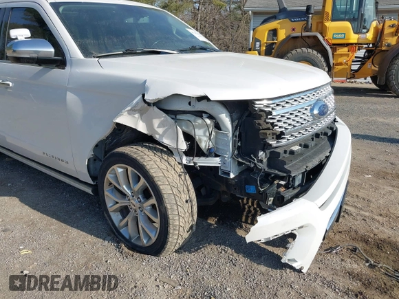 2019 Ford Expedition Max Platinum with VIN 1FMJK1MTXKEA16488, listed as a IAAI auction lot 41795368 with 127,246 mi miles and . Bid and sale history available at DreamBid. Image 6.