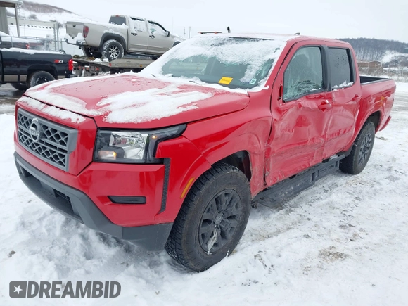 2022 Nissan Frontier SV with VIN 1N6ED1EK6NN691214, listed as a IAAI auction lot 41278521 with 55,510 mi miles and . Bid and sale history available at DreamBid. Image 21.
