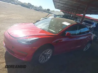 2023 Tesla Model 3 with VIN 5YJ3E1EA9PF546264, listed as a IAAI auction lot 41657055 with 5,634 mi miles and . Bid and sale history available at DreamBid. Image 13.