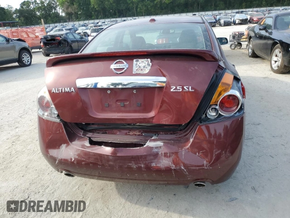 2010 Nissan Altima SL z VIN 1N4AL2AP2AN436605, wystawiony jako Copart lot #55943935 z przebiegiem 57 382 mil mil oraz Szkoda całkowita • Salvage title. Historia ofert i sprzedaży dostępna na DreamBid. Obrazek 6.