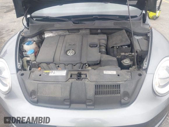 2013 Volkswagen Beetle 2.5L with VIN 3VWJP7AT6DM667477, listed as a IAAI auction lot 42215545 with 87,392 mi miles and . Bid and sale history available at DreamBid. Image 10.