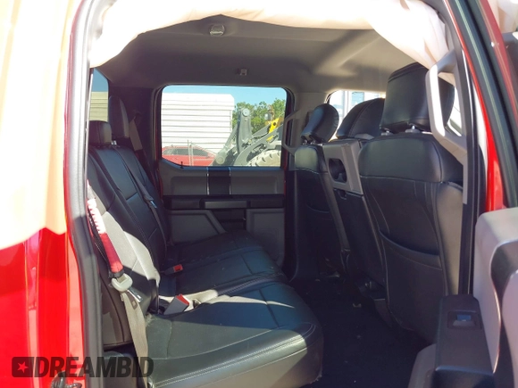 2018 Ford F-150 XL with VIN 1FTEW1E53JFA02130, listed as a IAAI auction lot 41769332 with 186,681 mi miles. Bid and sale history available at carsss.com. Image 8.