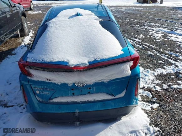 2018 Toyota Prius Prime Plus with VIN JTDKARFP2J3069383, listed as a IAAI auction lot 41595534 with NaN miles. Bid and sale history available at carsss.com. Image 16.