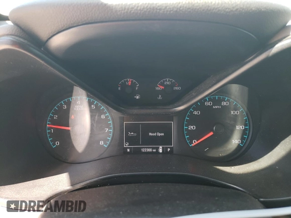 2019 Chevrolet Colorado 2WD Work Truck with VIN 1GCHSBEA6K1151142, listed as a Copart auction lot 52751425 with 122,366 mi miles and Salvage Title. Bid and sale history available at DreamBid. Image 9.