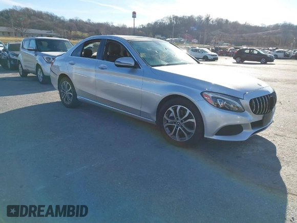 2017 Mercedes-Benz C 300 with VIN 55SWF4KB4HU222728, listed as a IAAI auction lot 38335318 with 64,285 mi miles and . Bid and sale history available at carsss.com. Image 1.