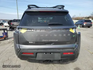 2024 Nissan Pathfinder Rock Creek with VIN 5N1DR3BDXRC286763, listed as a Copart auction lot 45558785 with 9,534 mi miles and Salvage Title. Bid and sale history available at carsss.com. Image 6.