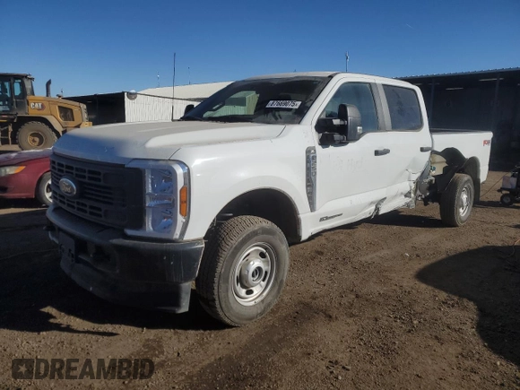 2024 Ford F-250 XL with VIN 1FT7W2BT9RED21292, listed as a Copart auction lot 87669075 with 12,842 mi miles and Salvage title. Bid and sale history available at DreamBid. Image 1.