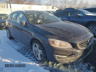 2015 Volvo V60 T5 Premier with VIN YV1612SK8F1269717, listed as a Copart auction lot 88541915 with 73,405 mi miles and Salvage Title. Bid and sale history available at carsss.com. Image 4.