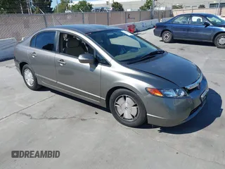 2007 Honda Civic with VIN JHMFA36227S021950, listed as a IAAI auction lot 42655456 with 203,476 mi miles and . Bid and sale history available at DreamBid. Image 1.