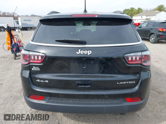 2021 Jeep Compass Limited with VIN 3C4NJDCB0MT534437, listed as a IAAI auction lot 41847006 with 38,782 mi miles and . Bid and sale history available at carsss.com. Image 15.