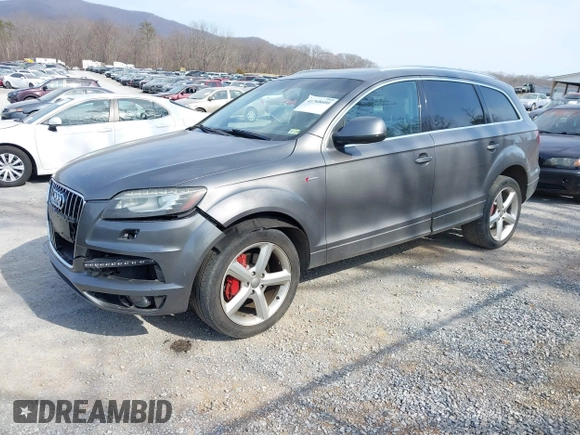 2013 Audi Q7 S line Prestige с VIN WA1DGAFE8DD012301, выставлен на аукционе IAAI как лот 41768600 с пробегом 312 744 миль миль и . История ставок и продаж доступна на DreamBid. Изображение 21.
