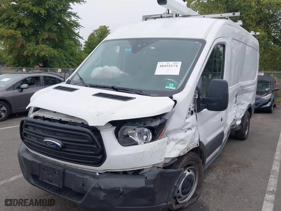 2019 Ford Transit Van with VIN 1FTBW2CG6KKA31076, listed as a IAAI auction lot 40455174 with 112,271 mi miles. Bid and sale history available at carsss.com. Image 20.