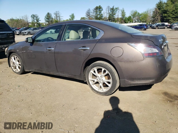 2012 Nissan Maxima SV z VIN 1N4AA5AP6CC834731, wystawiony jako Copart lot #54575965 z przebiegiem 168 368 mil mil oraz Szkoda całkowita • Salvage title. Historia ofert i sprzedaży dostępna na DreamBid. Obrazek 2.