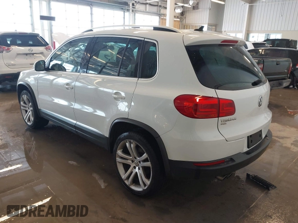 2016 Volkswagen Tiguan S with VIN WVGBV7AX0GW532236, listed as a IAAI auction lot 41610575 with 104,193 mi miles and . Bid and sale history available at DreamBid. Image 3.