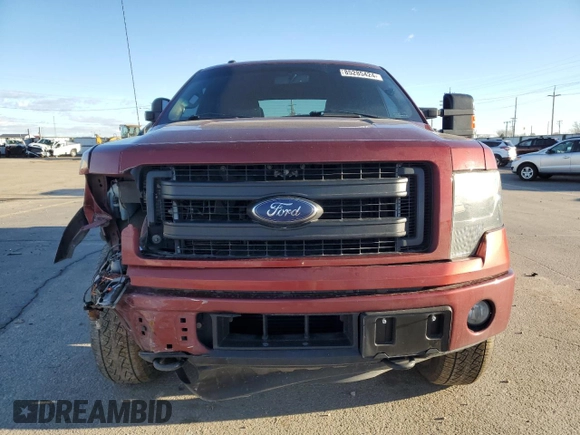 2014 Ford F-150 XL with VIN 1FTFW1ET9EKD45217, listed as a Copart auction lot 85285424 with 154,135 mi miles and Salvage title. Bid and sale history available at DreamBid. Image 5.