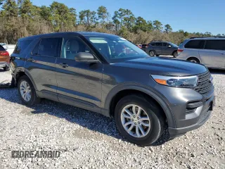 2020 Ford Explorer with VIN 1FMSK8BH9LGB55268, listed as a Copart auction lot 41991255 with 105,122 mi miles and Salvage Title. Bid and sale history available at carsss.com. Image 4.