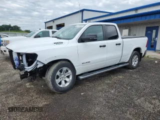 2025 Ram 1500 Big Horn with VIN 1C6RRFBG0SN563427, listed as a Copart auction lot 61106665 with 3,729 mi miles and Salvage title. Bid and sale history available at DreamBid. Image 1.