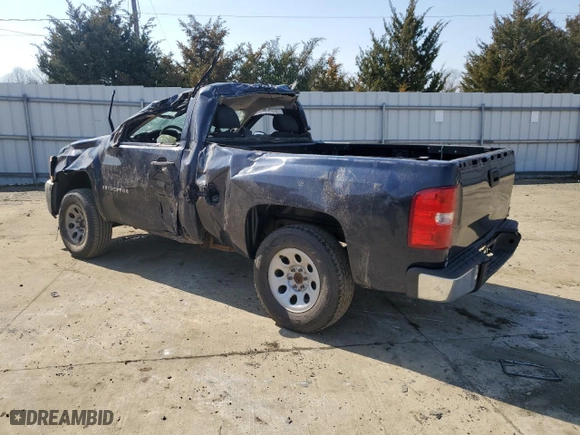 2007 Chevrolet Silverado 1500 Classic Work Truck with VIN 1GCEC14X17Z650388, listed as a Copart auction lot 46940164 with 0 mi miles and Salvage Title. Bid and sale history available at carsss.com. Image 2.