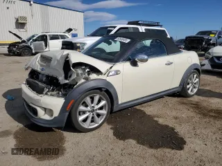 2013 MINI Roadster S with VIN WMWSY3C52DT594280, listed as a Copart auction lot 50846495 with 94,902 mi miles and Salvage Title. Bid and sale history available at DreamBid. Image 1.